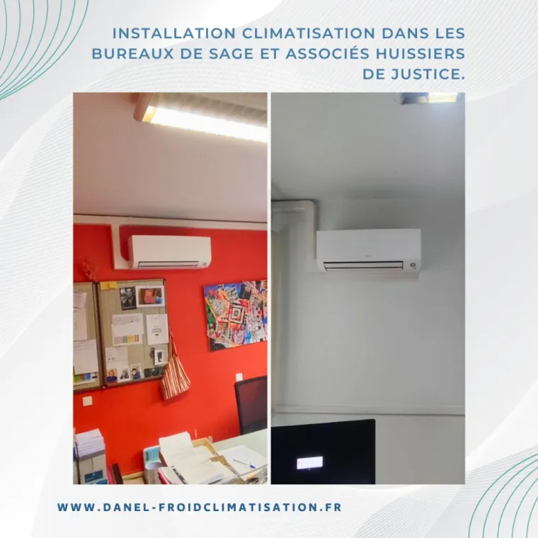 Installation Climatisation Sages et associés Le Fayet , Sallanches, Danel Froid Climatisation